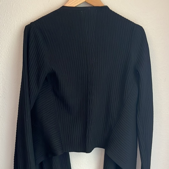 Athleta black open sweater size M - Picture 3 of 4
